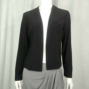 Jessica Howard Dressy Black Long Sleeve Jacket Sz8